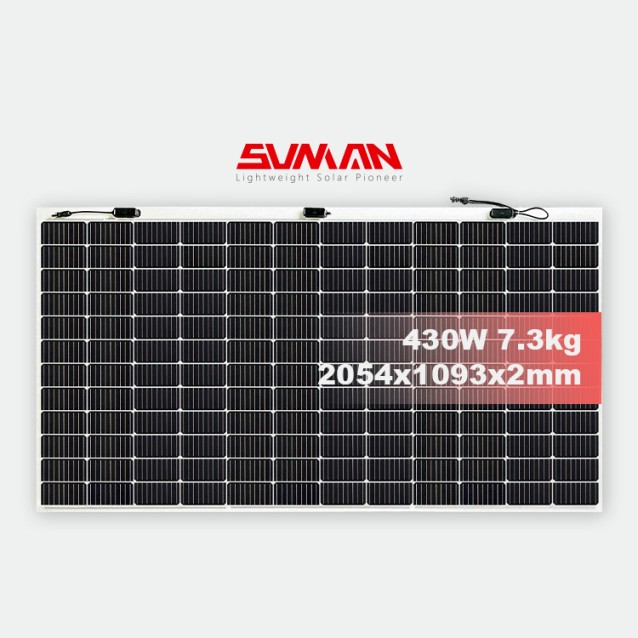SUNMAN SMF-430 ΗΜΙΕΥΚΑΜΠΤΟ ΗΛΙΑΚΟ ΠΑΝΕΛ 430W