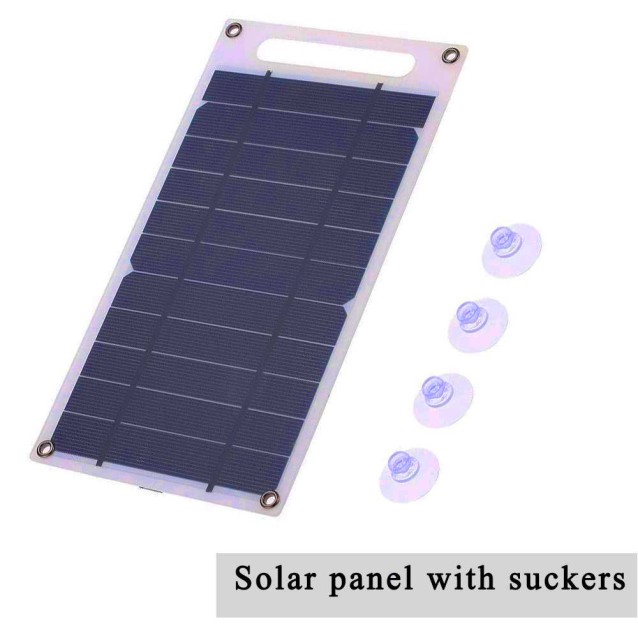 Ηλιακός Φορτιστής INVICTUS με Φωτοβολταικό Πάνελ 5W και Θύρα USB 5V-1A