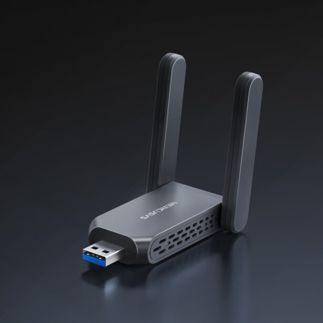 MERCUSYS MA37BEH BE6500 BE6500 Wi-Fi 7 High-Gain Wireless USB Adapter
