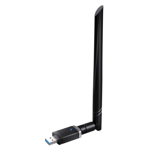 POWERTECH ασύρματος USB αντάπτορας PT-1132, 1300Mbps, 2.4/5GHz, 6dBi