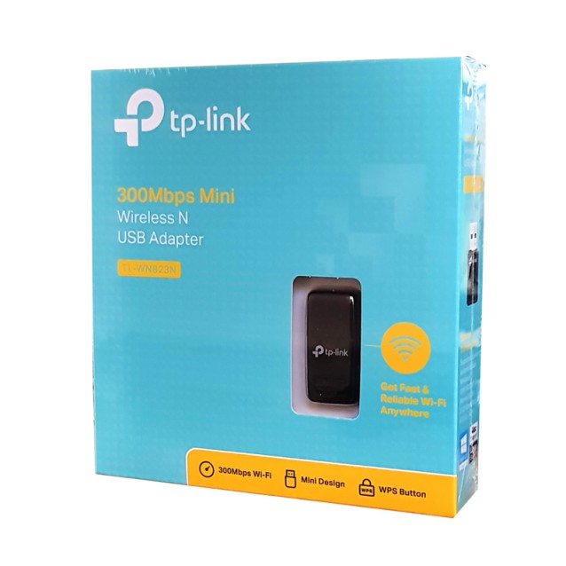 TP-LINK 300Mbps Mini Ασύρματο N USB Adapter TL-WN823N , Ver. 3.0