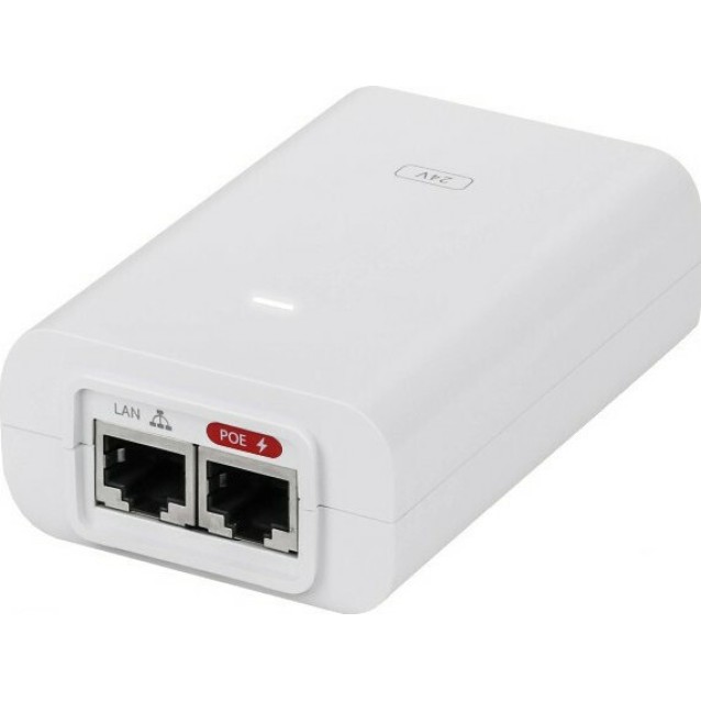 UBIQUITI PoE adapter POE-24-24W-G-WH, 24VDC, 24W, Gbit