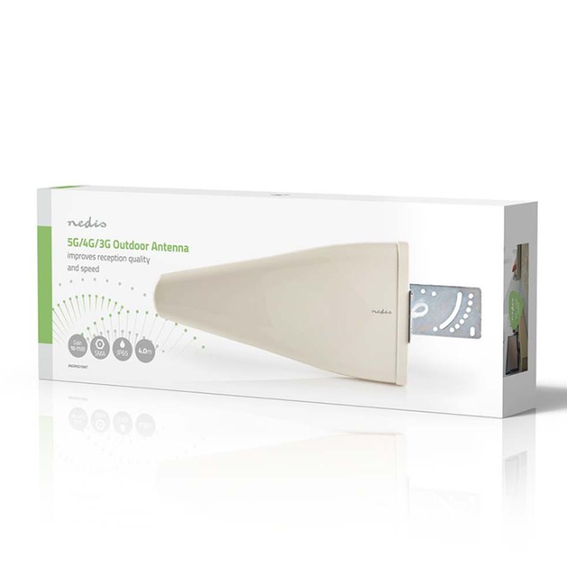 NEDIS ANOR5G10WT Κεραία 5G/4G/3G με καλώδιο σύνδεσης 4.00m.