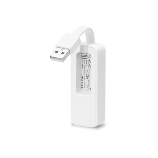 TP-LINK Network adapter UE200 USB 2.0 σε GbE 10/100Mbps, Ver. 1.0
