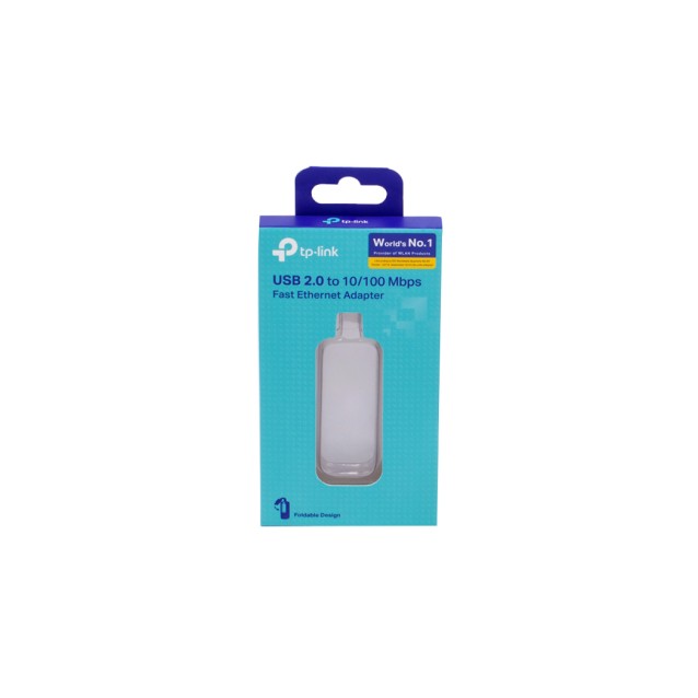 TP-LINK Network adapter UE200 USB 2.0 σε GbE 10/100Mbps, Ver. 1.0