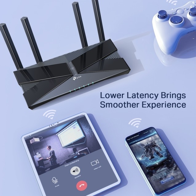 TP-LINK router Archer AX50, WiFi 6, 3000Mbps AX3000, Ver. 1.0