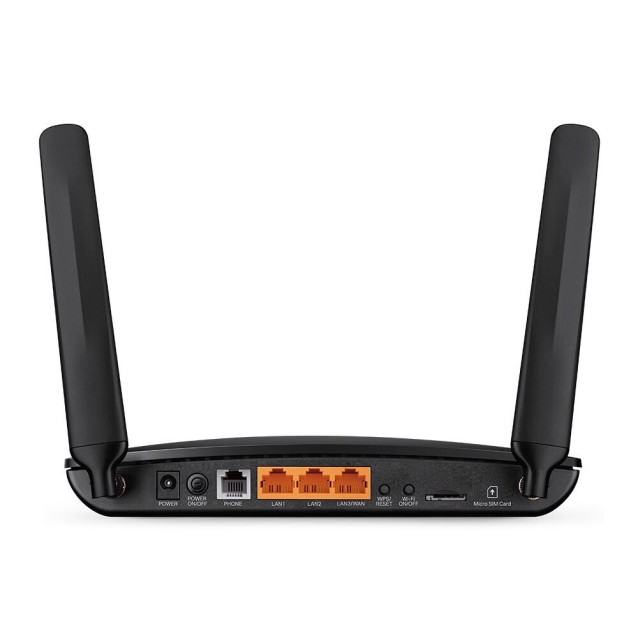 TP-Link 300Mbps Wireless N 4G LTE Telephony Router - TL-MR6500v