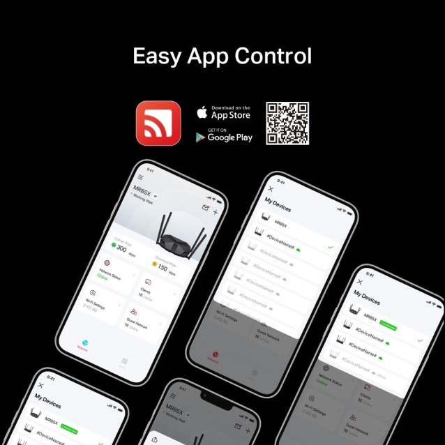MERCUSYS router MR85X, Wi-Fi 6, 3Gbps AX3000, Dual Band
