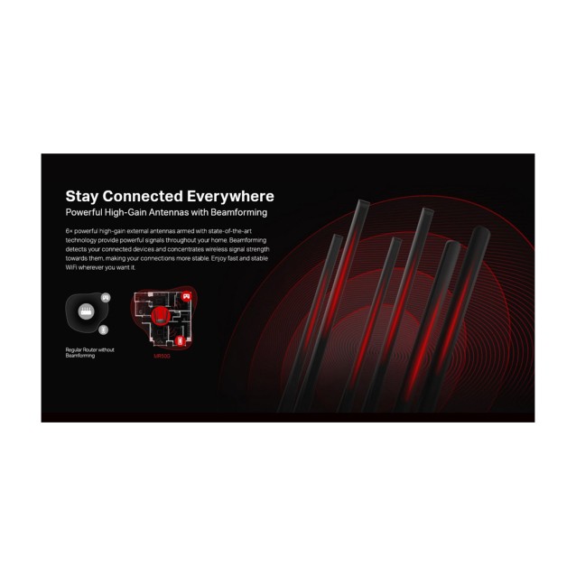 MERCUSYS Wireless Gigabit Router MR50G, AC1900, Dual Band, Ver. 1.0