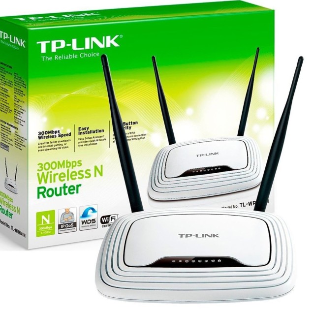 TP-LINK Ασύρματο N Router TL-WR841N, 300Mbps, Ver. 1.0