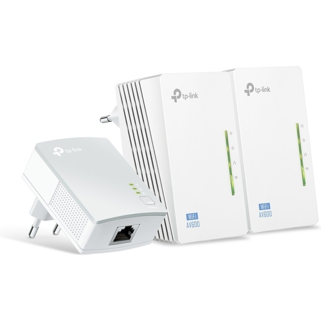 TP-Link TL-WPA4220 TKIT AV600 Powerline Wi-Fi 3-Pack Kit