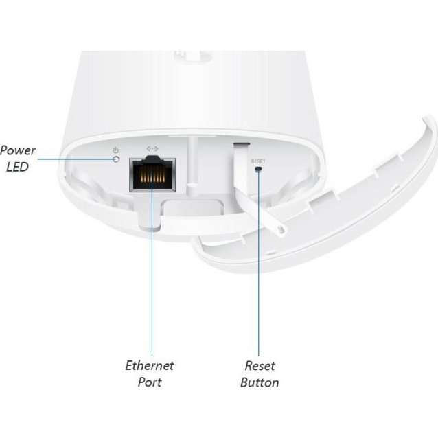 UBIQUITI NanoStation Loco 5AC, 5GHz, 450Mbps, 13dBi, λευκό