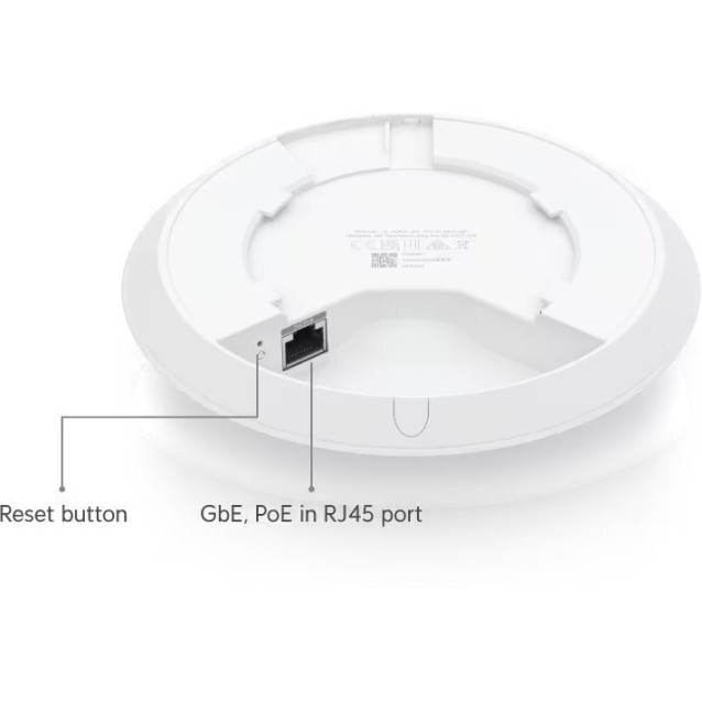UBIQUITI Access Point UniFi U6+, WiFi 6, 3000Mbps, Dual band, PoE