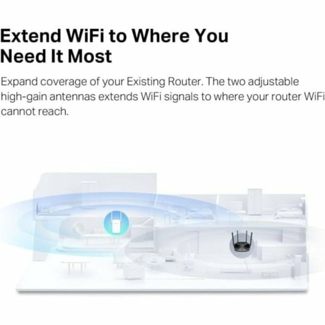 MERCUSYS range extender ME60X, WiFi 6, 1500Mbps AX1500, Ver. 1.0