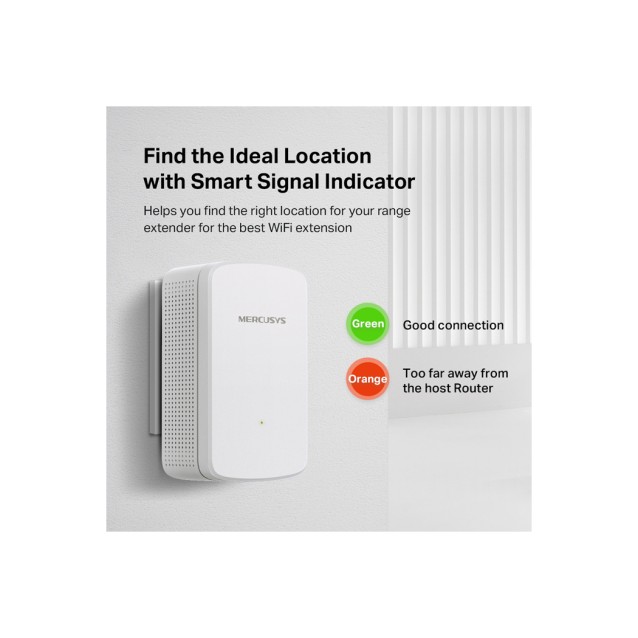 MERCUSYS Wi-Fi range extender ME10, 300Mbps, Ver. 1.0
