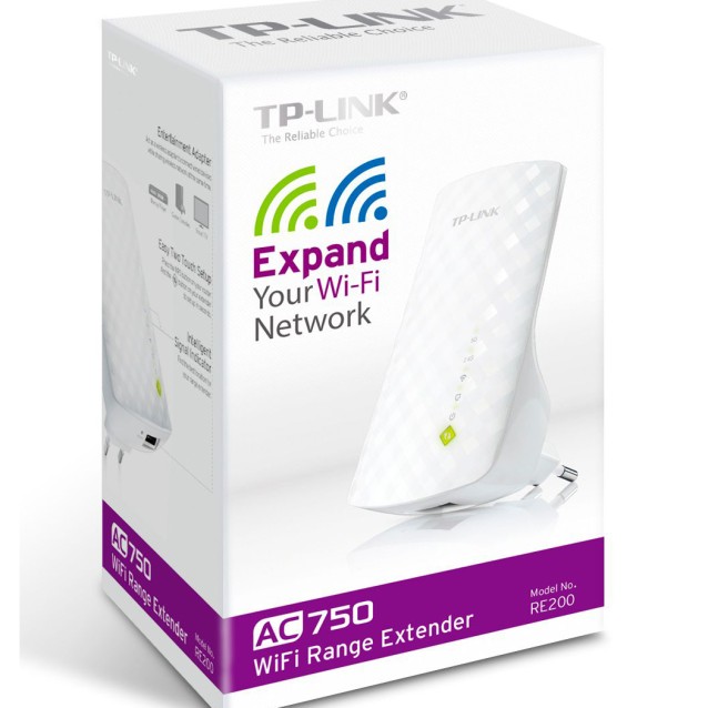 TP-LINK WiFi Range Extender AC750, Ver. 4.0