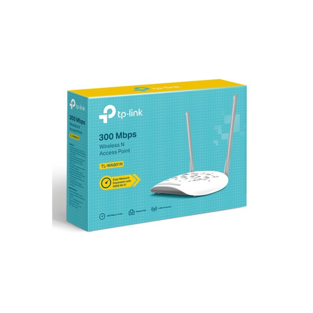 TP-LINK Wireless N Access Point TL-WA801N, 300Mbps, 2x 5dBi, Ver. 6.0