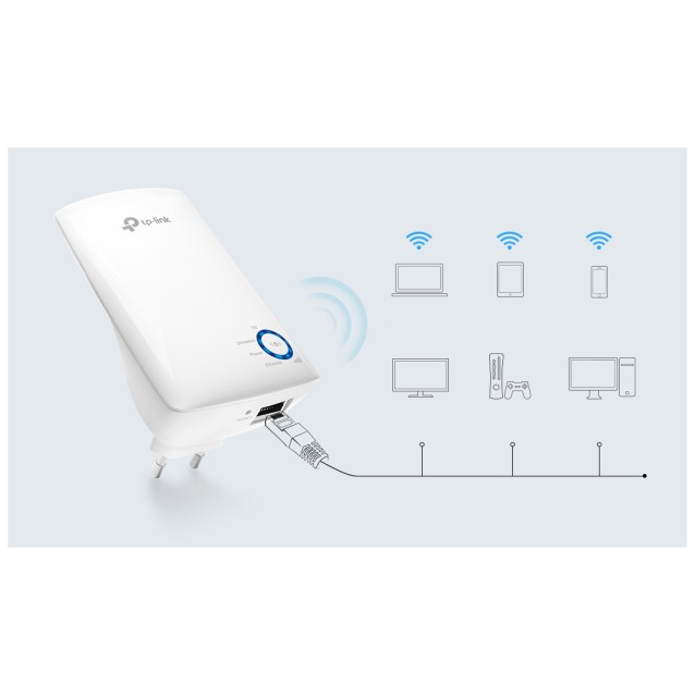 TP-LINK TL-WA850RE 300Mbps Universal WiFi Range Extender, Ver. 7.0