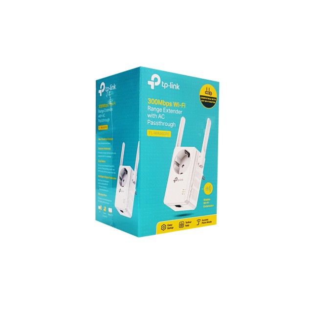 TP-LINK Range Extender TL-WA860RE, Passthrough, 300Mbps, Ver. 6.0