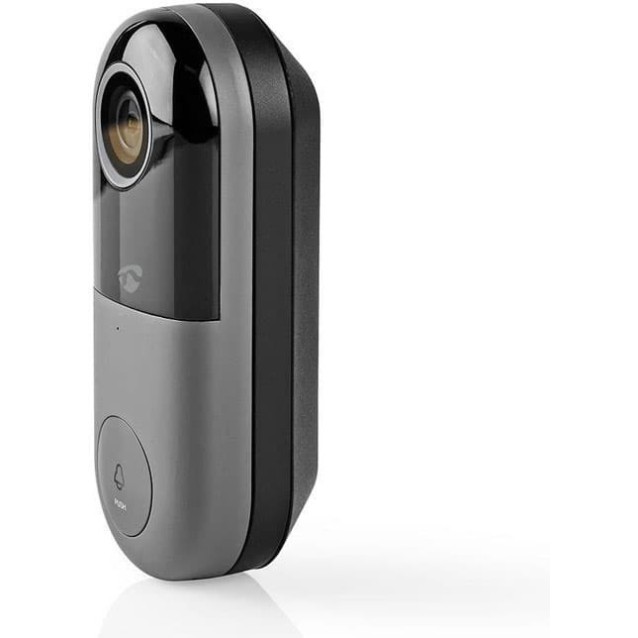 Ασύρματη Θυροτηλεόρασημε HD κάμερα, αισθητήρα κίνησης και θύρα κάρτας microSD. WIFI Nedis (WIFICDP10GY) 