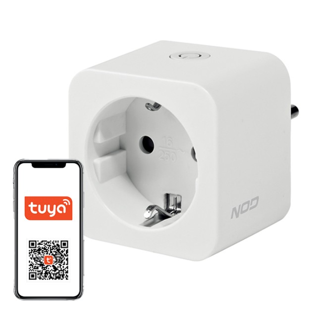 NOD BE-SMART SP1 Wi-Fi TUYA Smart Plug με μετρητή κατανάλωσης ενέργειας, 3680W