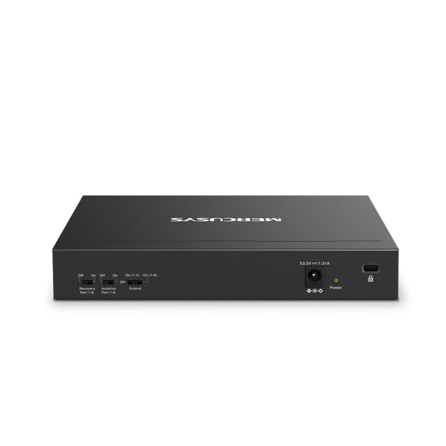 MERCUSYS MS110P 10-Port 10/100Mbps desktop switch με 8 θύρες PoE+