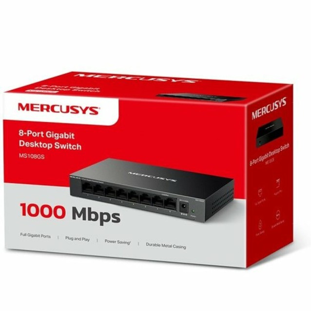 MERCUSYS MS108GS 8-Port Gigabit desktop switch