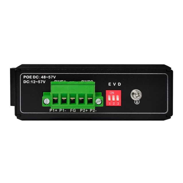 HIMAX industrial PoE switch PS1402G-I, 4x GE PoE & 2x GE θύρες, έως 1000Mbps