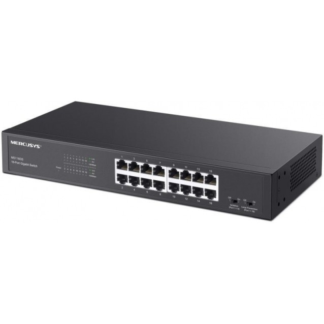 MERCUSYS MS116GS 16-Port Gigabit Desktop/Rackmount Switch