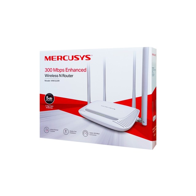 MERCUSYS Wireless N Router MW325R, 300Mbps, Ver. 2.0