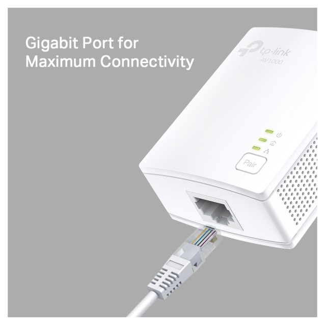 TP-LINK Powerline Starter Kit TL-PA7017, AV1000 Gigabit, Ver. 4.0