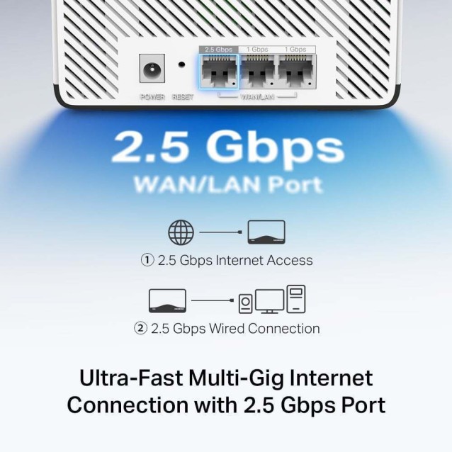 MERCUSYS Whole Home Mesh Wi-Fi 7 System Halo H27BE, 3.6Gbps Dual Band, 3τμχ, V.1.0