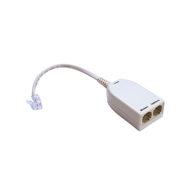 POWERTECH ADSL Splitter με φίλτρο ADSL-05, μπεζ