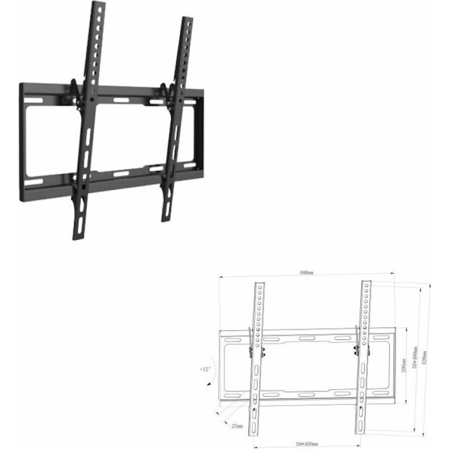 Bracket LCD 5040 Βάση Τηλεόρασης Τοίχου έως 55" και 45kg