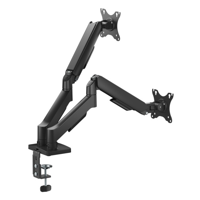 POWERTECH βάση γραφείου για 2x οθόνες PT-1425, 17-32", έως 9kg