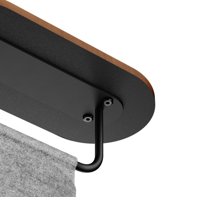 BRATECK βάση τηλεόρασης δαπέδου FS54-22T-02W, 17-43", έως 15kg, με ράφι & ροδάκια, μαύρη