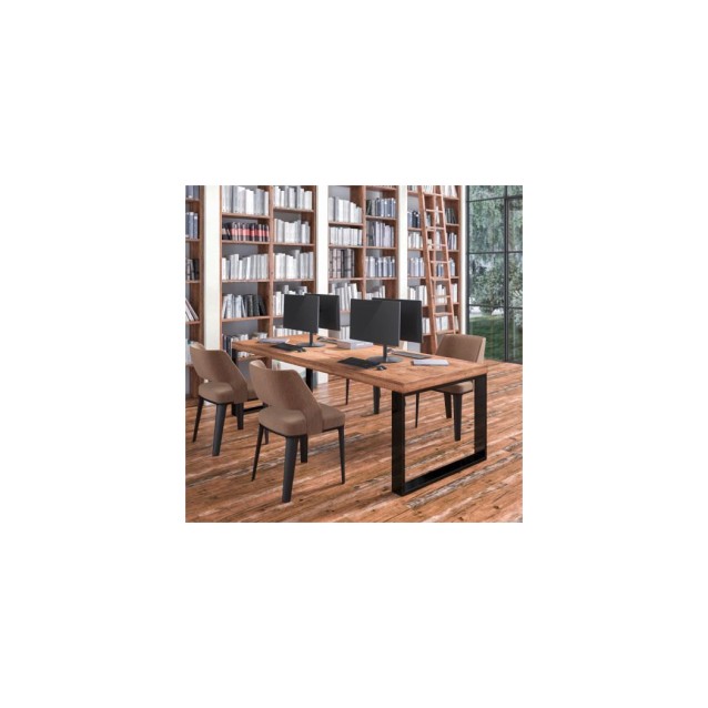 BRATECK Βάση γραφείου LDT40-T02 για 2 οθόνες 17" - 32" ή mini PC, 8kg