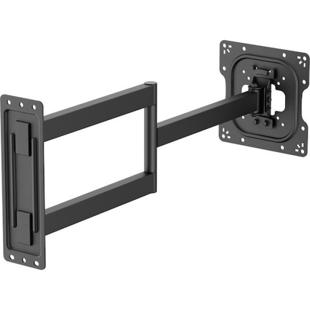 BRATECK επιτοίχια βάση τηλεόρασης LPA95-223L, 23-43", έως 50kg, full motion