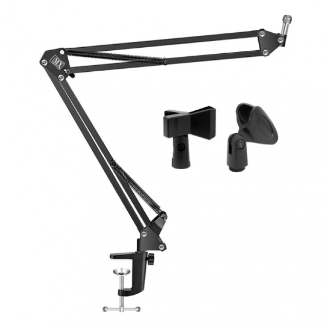 MS-390 Αναδιπλούμενη βάση-γερανός μικροφώνου τύπου ψαλίδι.