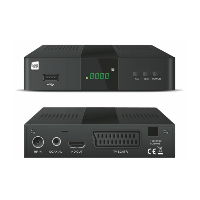 BHT1402 ΕΠΙΓΕΙΟΣ ΨΗΦΙΑΚΟΣ ΔΕΚΤΗΣ T2 H265