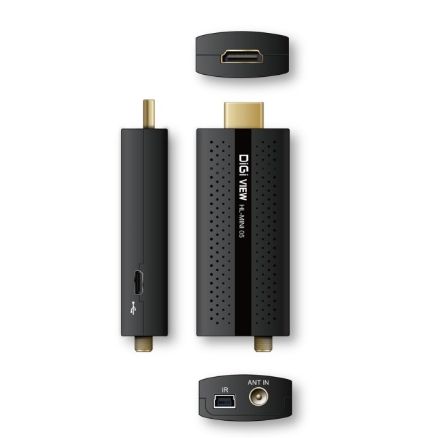 HL-MINI05 MINI ΕΠΙΓΕΙΟΣ ΨΗΦΙΑΚΟΣ ΔΕΚΤΗΣ T2 H265