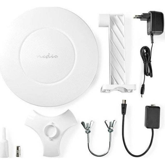 Εξωτερική κεραία HDTV NEDIS ANOR5003BK700 46dB FM / VHF / UHF με τεχνολογία προστασίας LTE/4G