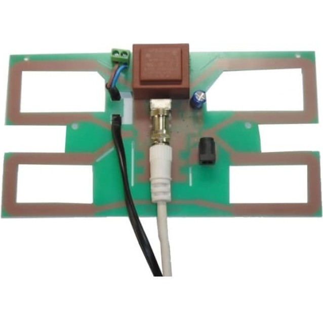 MISTRAL Julia Ψηφιακή εσωτερική Κεραία VHF-UHF-FM Με Ενισχυτή 22dB