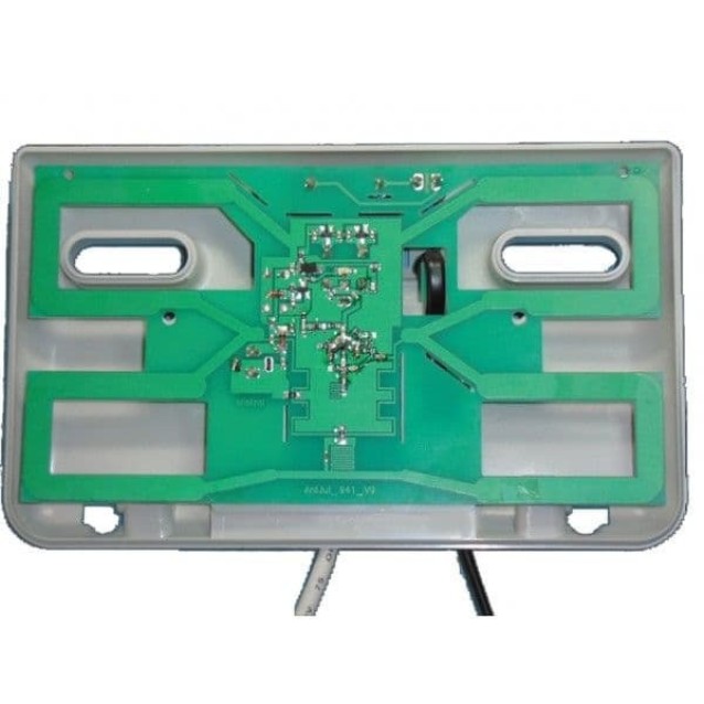 MISTRAL Julia Ψηφιακή εσωτερική Κεραία VHF-UHF-FM Με Ενισχυτή 24dB σε Μαύρο Χρώμα