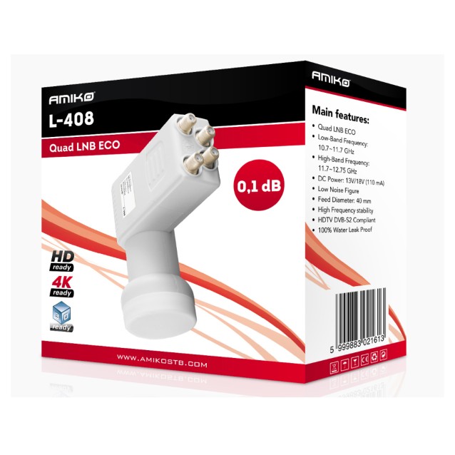 LNB Amiko QUAD ECO L-408