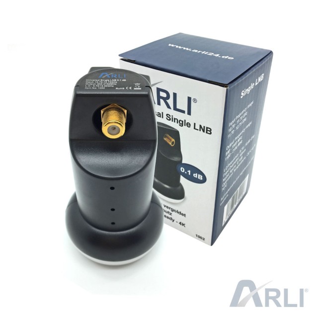 LNB ARLI SINGLE 0,1db UNIVERSAL
