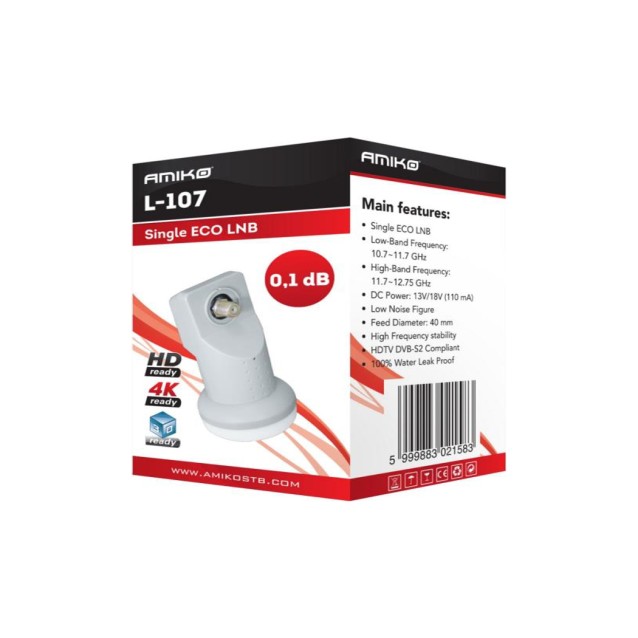LNB Amiko SINGLE ECO L-107