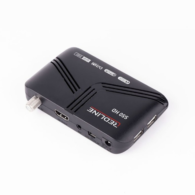 Redline Δορυφορικός Αποκωδικοποιητής S50 Full HD (1080p) DVB-S2 σε Μαύρο Χρώμα