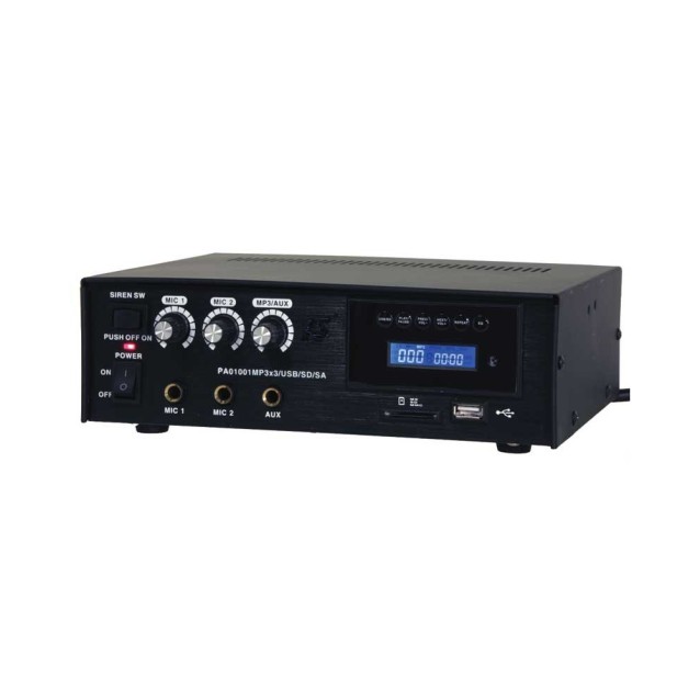 PAA60USB ΕΝΙΣΧΥΤΗΣ 60W USB/SD MP3
