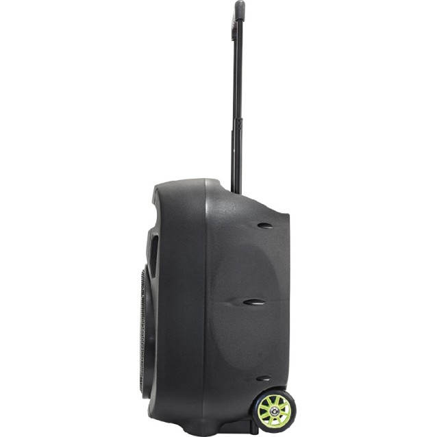 Ibiza Sound PORT12VHF-MKII φορητό τροχήλατο ενεργό ηχείο Bluetooth 12”/30CM με USB-MP3 και 2x VHF μικρόφωνα 350W RMS